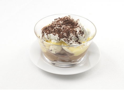 Chocolate & Custard Banana Trifle 